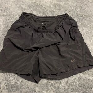 Nike Women's Charcoal Athletic Shorts